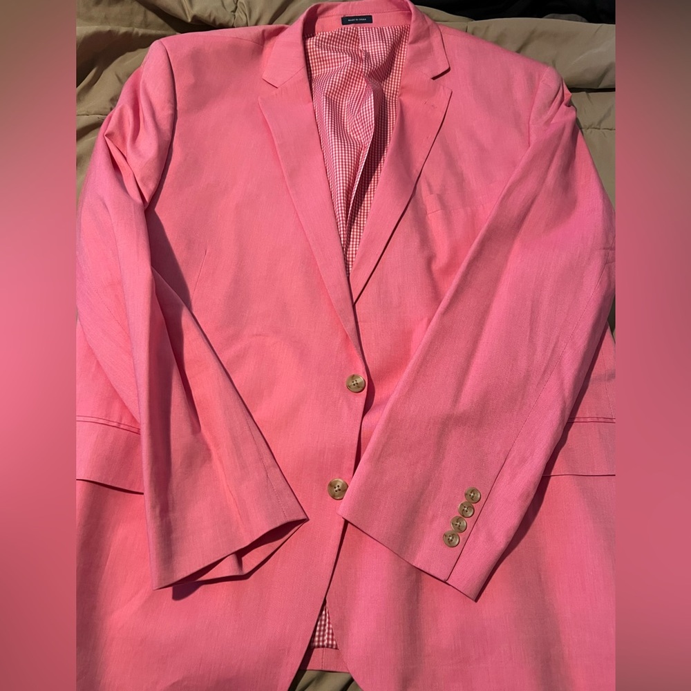 Pink blazer